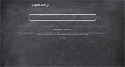 Desktop Screenshot of magical-soft.jp